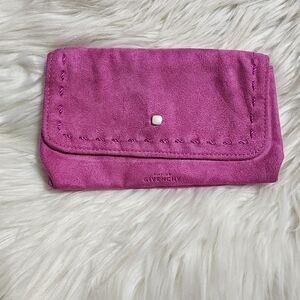 Givenchy parfumes pink cosmetics bag